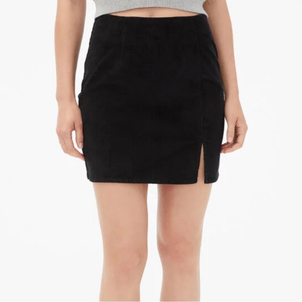 Aeropostale Corduroy Notched Mini skirt S
